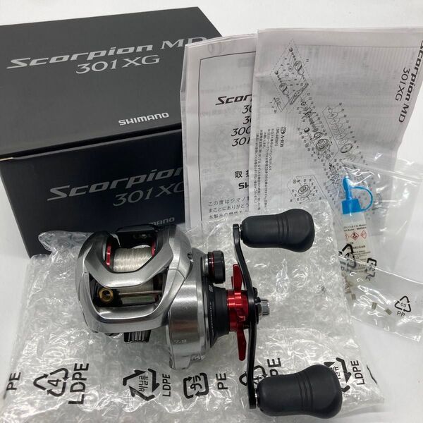 シマノ 21スコーピオンMD 301XG 左ハンドル【中古】