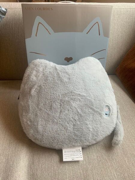 アテックス ルルド マッサージクッション ねこ型 コードレス