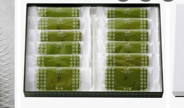 マールブランシュ 茶の菓 夏ものお濃茶ラングドシャ「涼茶の菓」12枚入