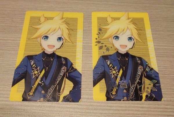 プロセカ あんスタコラボ エピカ 鏡音レン 箔押し