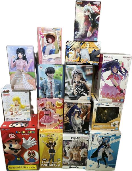 【未開封】美少女 フィギュア プライズ 15点まとめ売り