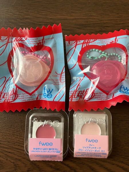 fwee リップアンドチーク グローイジェリーポットミニ 2点セット 未使用