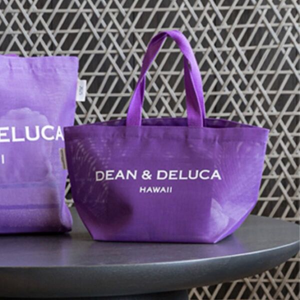 DEAN & DELUCA HAWAII ミニトートバッグ パープル