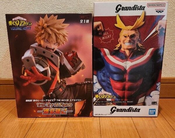 僕のヒーローアカデミア オールマイト グランディスタ フィギュア THE MOVIE ユアネクスト 爆豪勝己 フィギュア