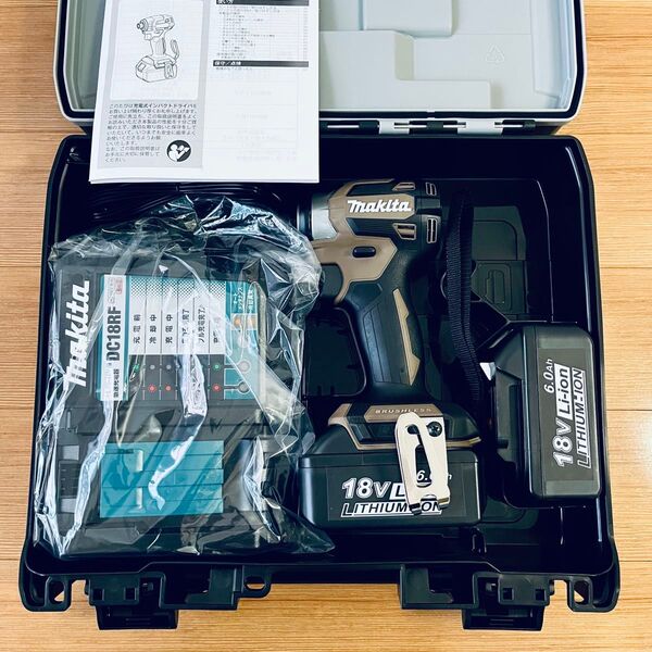 未使用品 マキタ makita インパクト ドライバ TD173D 限定 オーセンティックブラウン 18v DGXAB