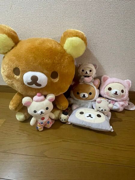 リラックマ コリラックマ ぬいぐるみセット まとめ売り サンエックス