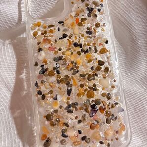 海のかけら*ゆうやけ色のiPhone13ケース(試作品)