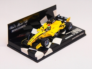 ★送料無料★絶版新品 ジョーダンEJ15 2005 山本左近 F1初テスト 1/43 ミニチャンプス