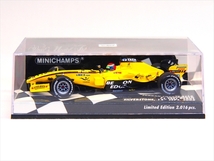 ★送料無料★絶版新品 ジョーダンEJ15 2005 山本左近 F1初テスト 1/43 ミニチャンプス_画像3