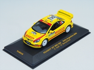 新品 プジョー 307 WRC 2006 アルゼンチン ジジ・ガリ ● イクソモデルス 1/43 [RAM246]