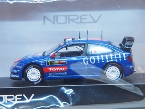 絶版 新品 シトロエン クサラ WRC 2006 ワールドチャンピオン セバスチャン・ローブ ● ノレブ 1/43 [Nor159752]
