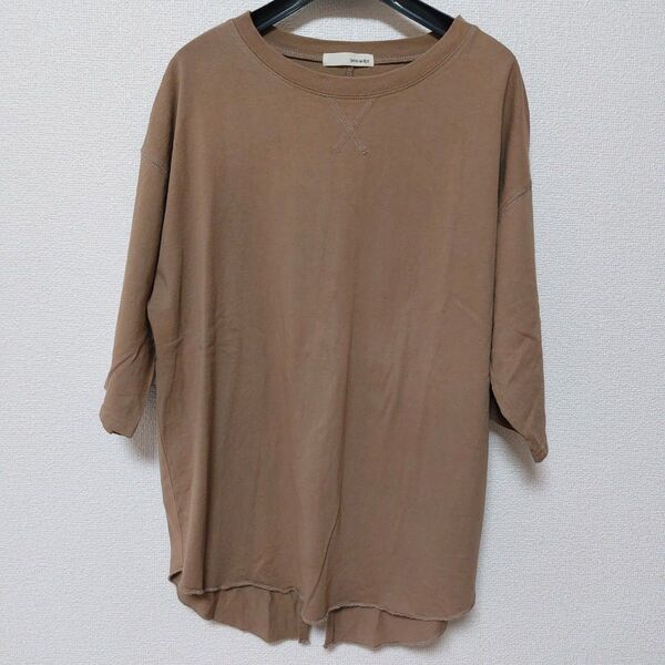 シューラルー SHOO-LA-RUE 5部袖 Tシャツ