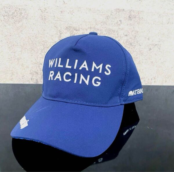 ウィリアムズ 帽子 キャップ F1 レーシング ネイビー 刺繍ロゴ