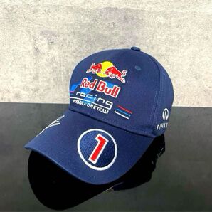REDBULL レッドブル キャップ 帽子 レーシング インフィニティ ネイビー
