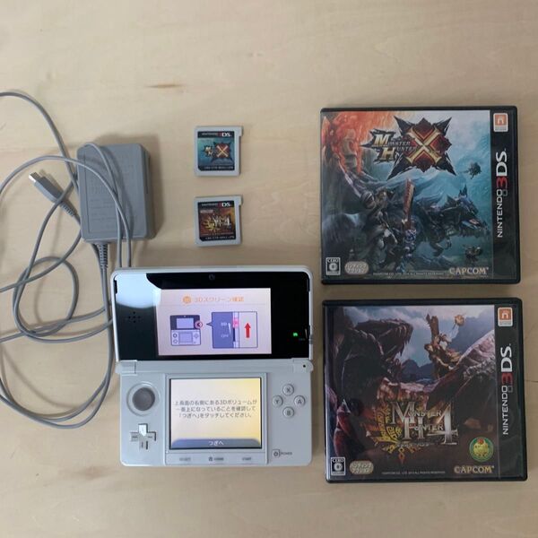 任天堂 3DS ニンテンドー3DS モンスターハンター4 クロス セット
