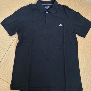バナナ リパブリック 黒 ポロシャツ メンズM レディースLL