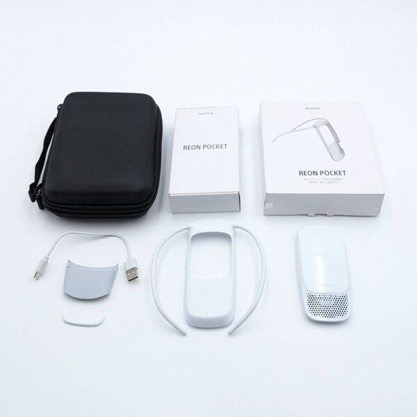 SONY REON POCKET 1 ネックバンド、本体、専用ケース、付属品