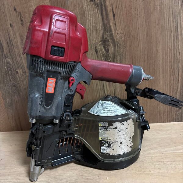 MAX 高圧エア釘打ち機 90㎜ 完動品