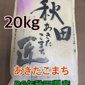 白米20kg R6年秋田県産 あきたこまち うるち米 数量限定出品 6/5より順次発送