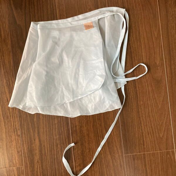 ballet 巻きスカート 水色 子供用 バレエ用品
