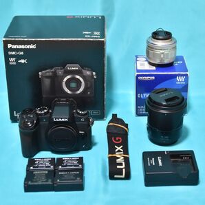 ※パナソニック LUMIX G8 + レンズ2本