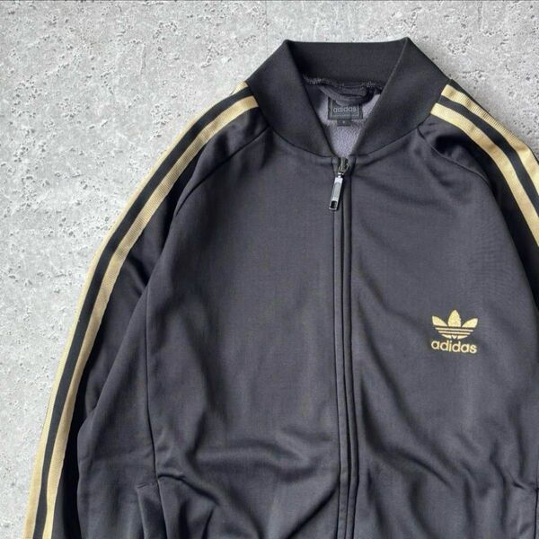 【希少】adidas トラックジャケット ATP 復刻 ジャージ ブラック O