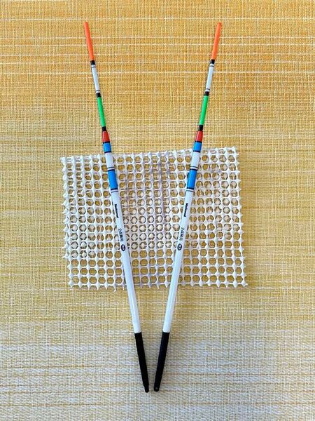 ナショナル リチウム 電気ウキ 長さ 20号 BF-020T 適合オモリ特大 2本セット 棒ウキ クロダイ 夜釣り チヌ