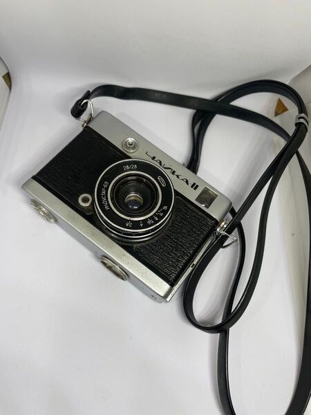 Chaika 2 ソビエト製 ハーフサイズ フィルムカメラ industar 69付き 動作品