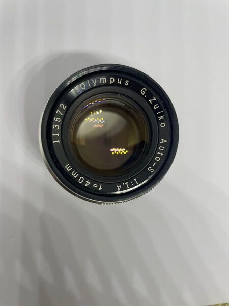 Olympus F zuiko Auto 40mm F1.4 オリンパス F用レンズ ジャンク