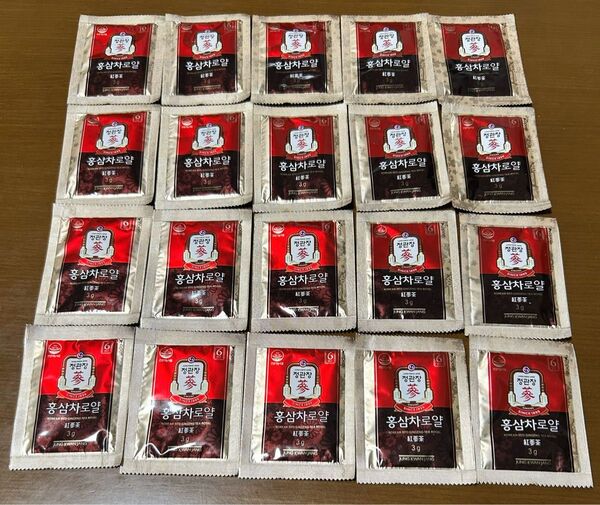 高濃縮極上プレミアム高麗人参茶『正官庄6年根紅参茶』《ROYAL》20袋