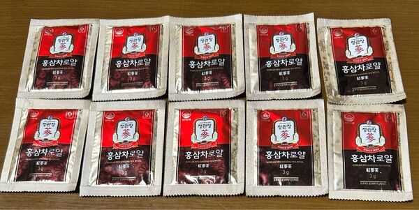 高濃縮極上プレミアム高麗人参茶『正官庄6年根紅参茶』《ROYAL》10袋