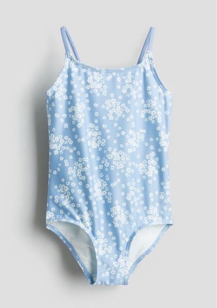 H&M 女の子 水着 120/130cm 子供 スクール水着