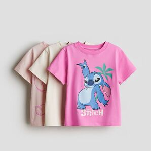 H&M スティッチ 半袖Tシャツ3枚セット 135cm/140cm