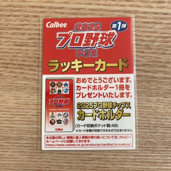 カルビープロ野球チップス2025 ラッキーカード