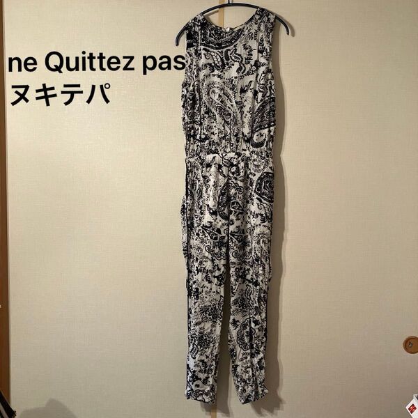 ne Quittez pas ヌキテパ ノースリーブオールインワン