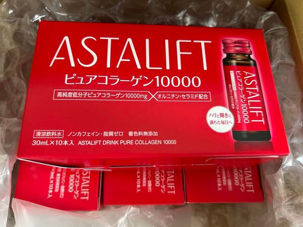 富士フイルム ASTALIFT ピュアコラーゲン10000 30ml×10本入り 10箱 アスタリフト ドリンク