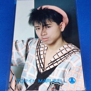 チェッカーズ 藤井フミヤ マルベル堂 プロマイド写真☆藤井郁弥 ブロマイド CHECKERS MARUBELL 生写真