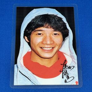 田原俊彦 ラミネートカード トシちゃん たのきんトリオ 80年代アイドル 昭和レトロ 山勝 Yamakatsu
