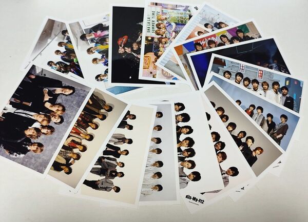 Kis-My-Ft2 公式写真 16枚セット+おまけ まとめ売り キスマイ 全メンバー集合写真 玉森裕太 藤ヶ谷太輔 生写真