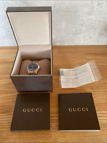 GUCCI タイムレス ディアマンテ 腕時計 使用数回 極美品 グッチ 時計