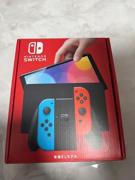 Switch 有機EL ネオンブルーネオンレッド 本体 美品 ケース付き ニンテンドースイッチ