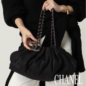 CHANEL★VINTAGE CHANEL メルローズ カバス セミショルダーバッグ ココカバス