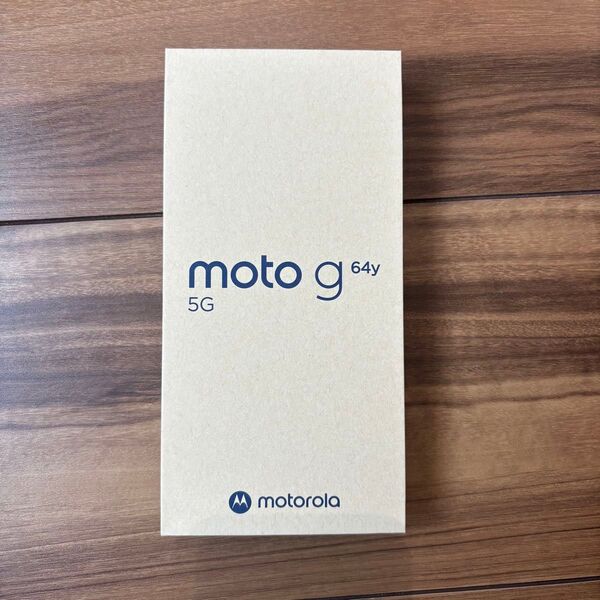【新品未使用】moto g64y 5g スマホ本体 スペースブラック ワイモバイル SIMフリー 残債なし