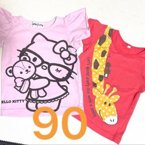 90 ベビー キッズ Tシャツ 半袖Tシャツ