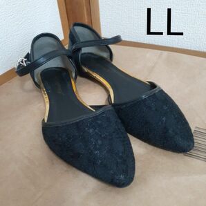 フラットシューズ 靴 シューズ 黒 パンプス ブラック