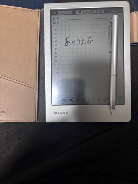 WG-S30-T SHARP 電子ノート スケジュール帳
