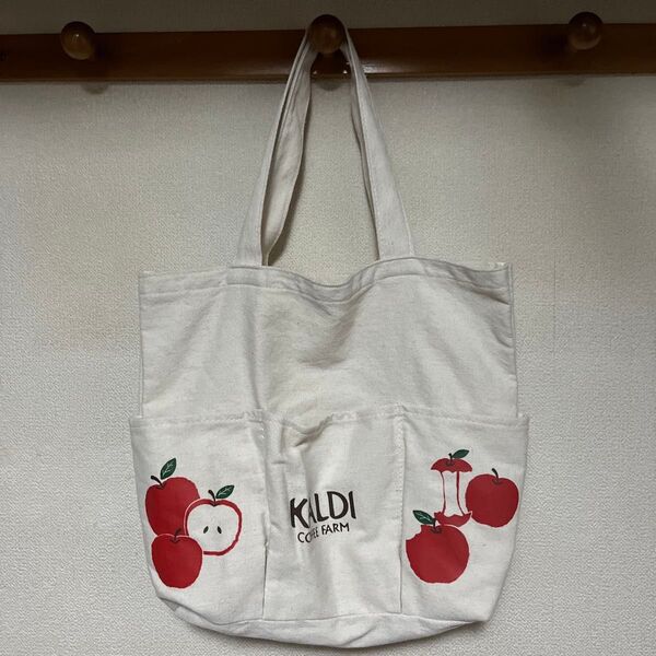 カルディ りんご トートバッグ KALDI カルディコーヒー