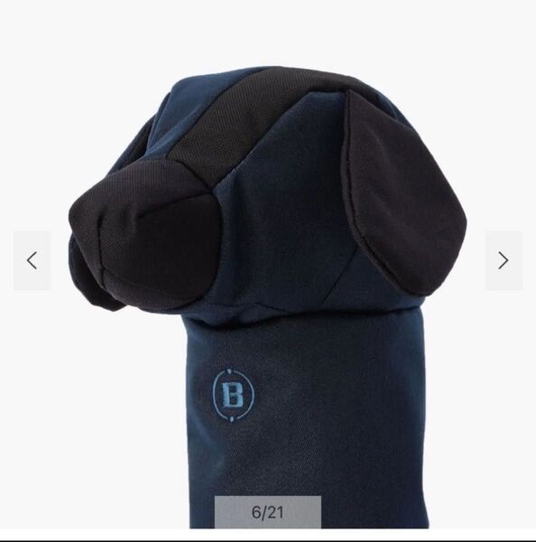 ★★新品★★BRIEFING ブリーフィングゴルフ ドライバー用 ヘッドカバー DOGGY DENIMBLUE×BLACK