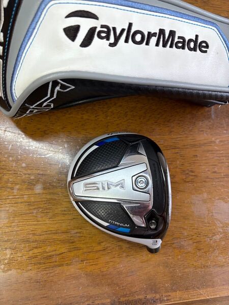 ★美品★TaylorMade テーラーメイドゴルフ SIM FW フェアウェイウッド 3W 15° 純正ヘッドカバー付属