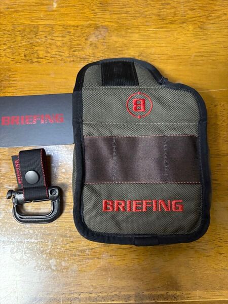★美品★BRIEFING ブリーフィングゴルフ パターカバー スチール ヘッドカバー